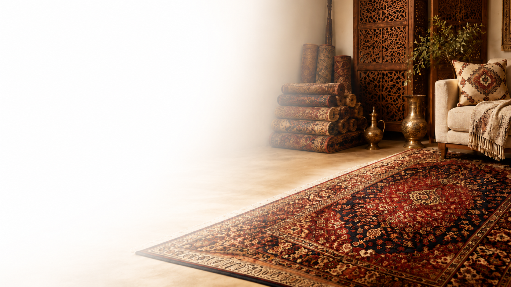 Handmade Carpets,<br>
Timeless Elegance