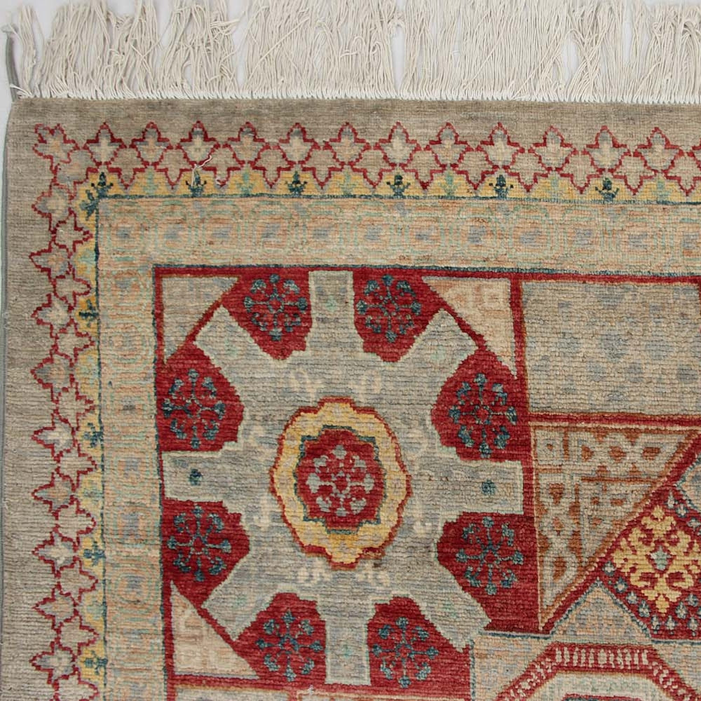 9' x 12' Gray Handmade Persian Rug MAMLUK