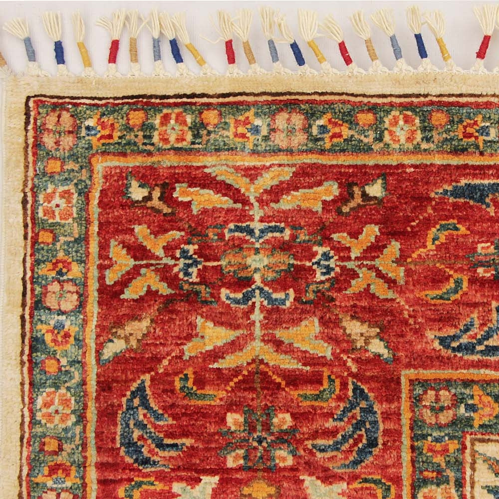 6' x 9' Ivory Handmade Persian Rug MAMLUK