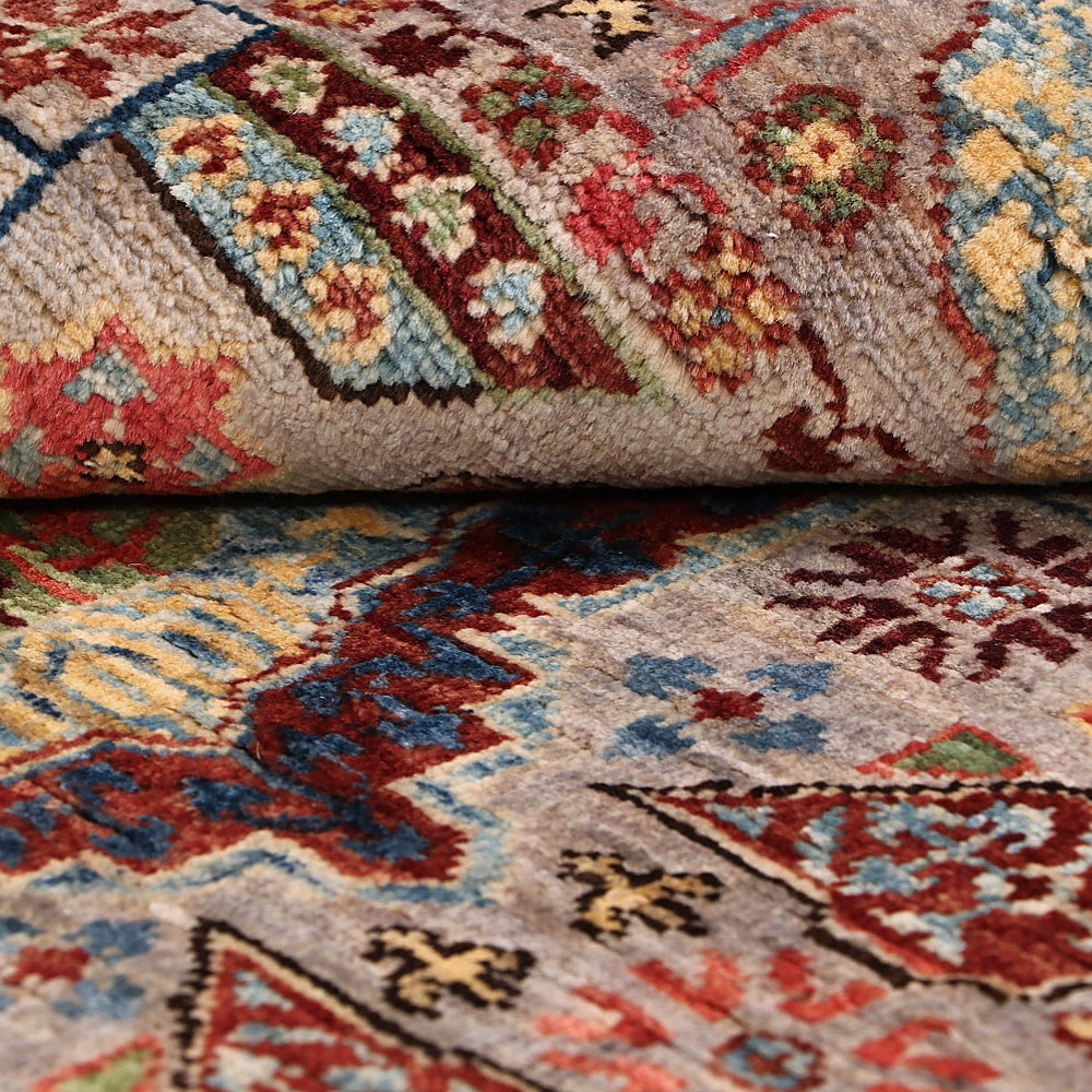 3' X 5' Gray Handmade Persian Rug MAMLUK