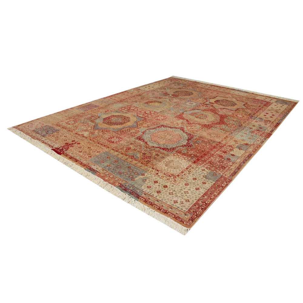 10' X 13' Multy Handmade Persian Rug MAMLUK