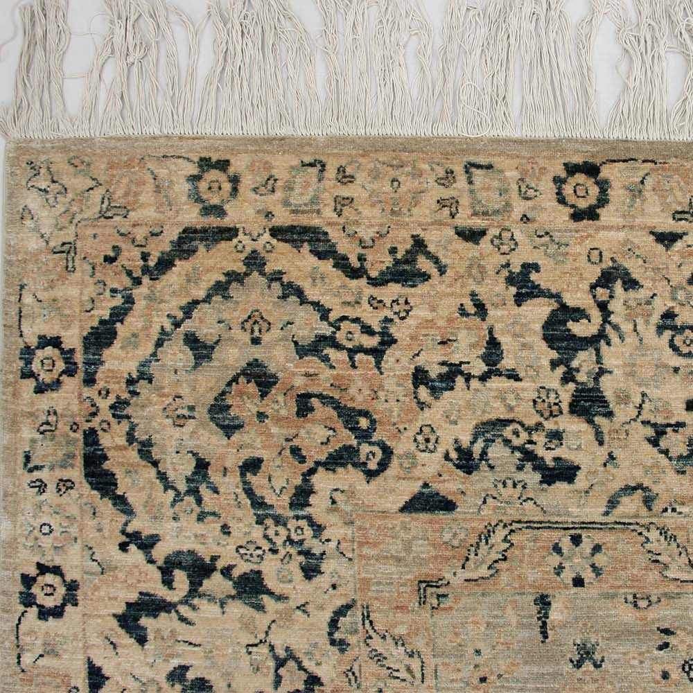 8' X 10' Gray Handmade Persian Rug MAMLUK