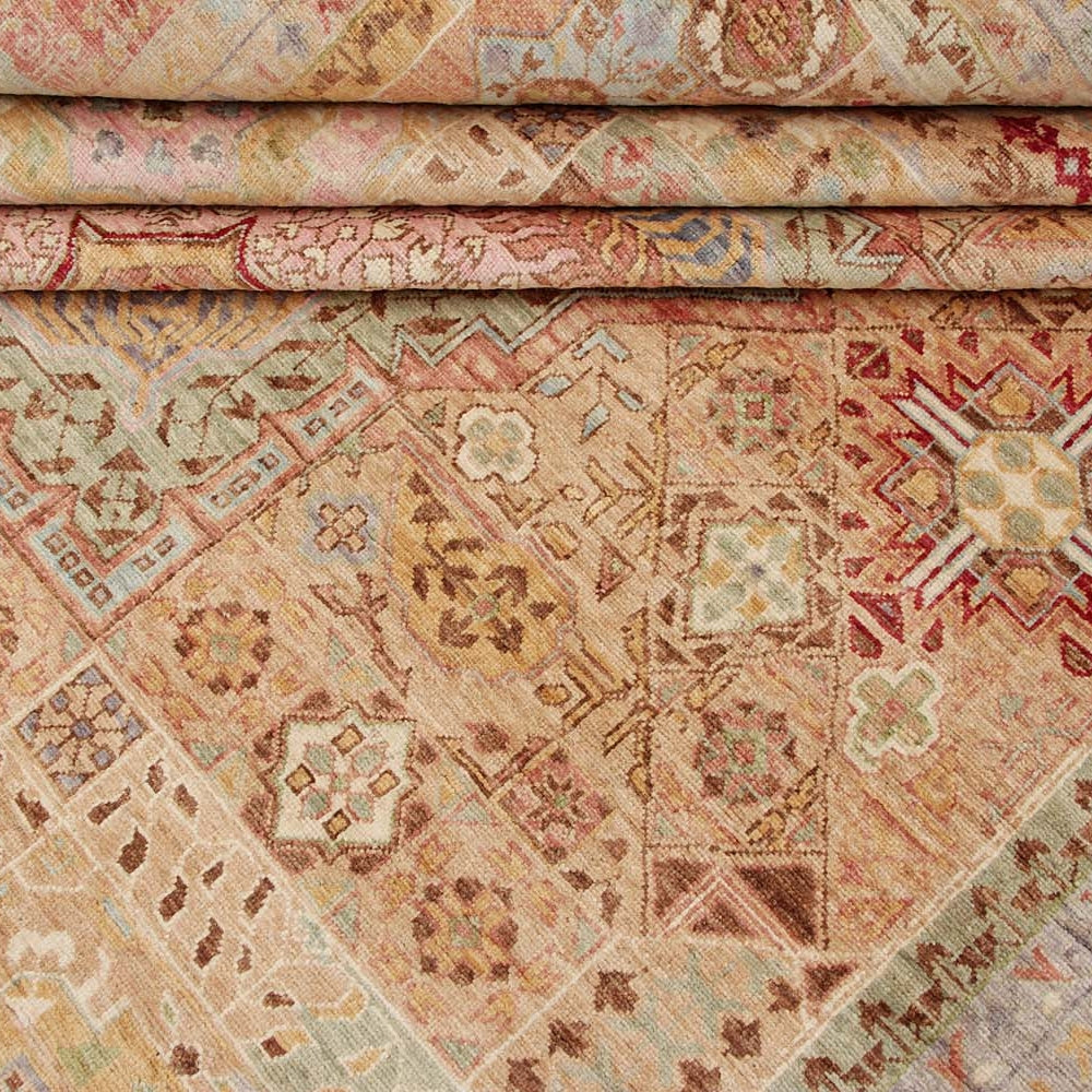 9' x 12' Multy Handmade Persian Rug MAMLUK